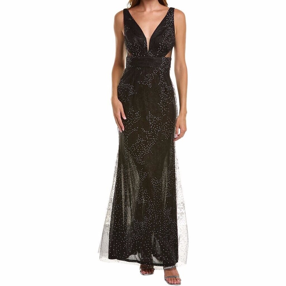Marchesa Notte Glitter Gown